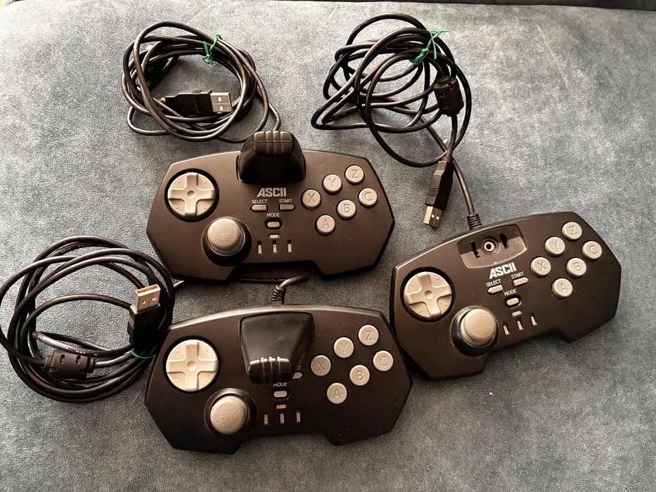 Kontrolery ASCII Sea Mic Controller x3 - PlayStation 2