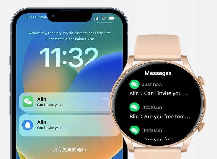 Smartwatch Zegarek Damski POLSKIE MENU Rozmowy Ciśnienie PULS SPORT BT
