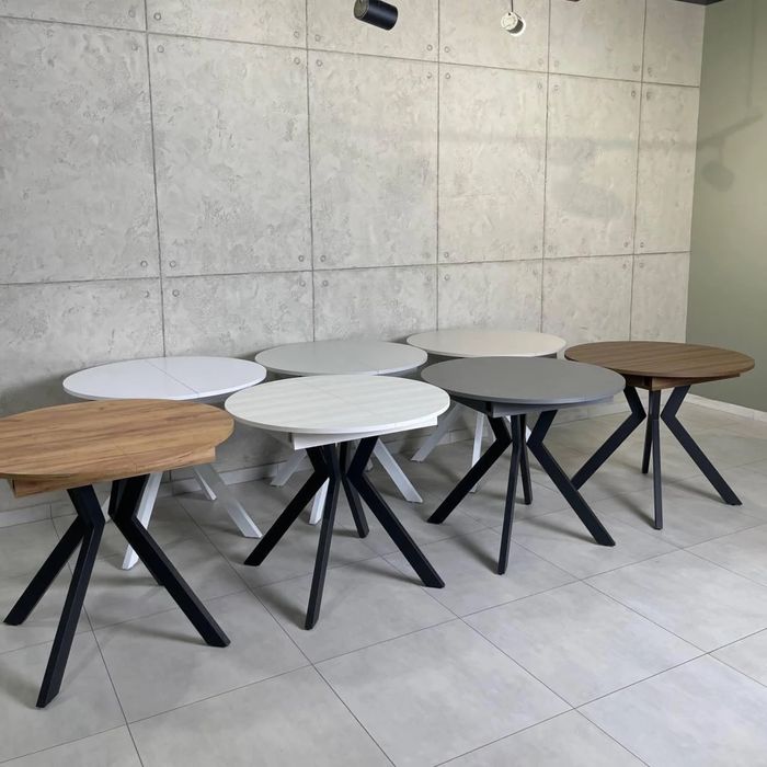 Стіл на кухню / Кухонний стіл / Круглий стіл / Розкладний стіл