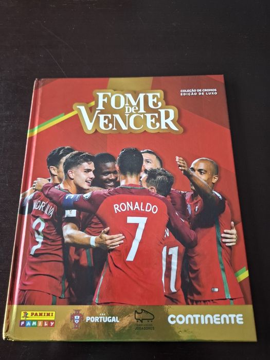 Caderneta Portugal Fome de Vencer 2018