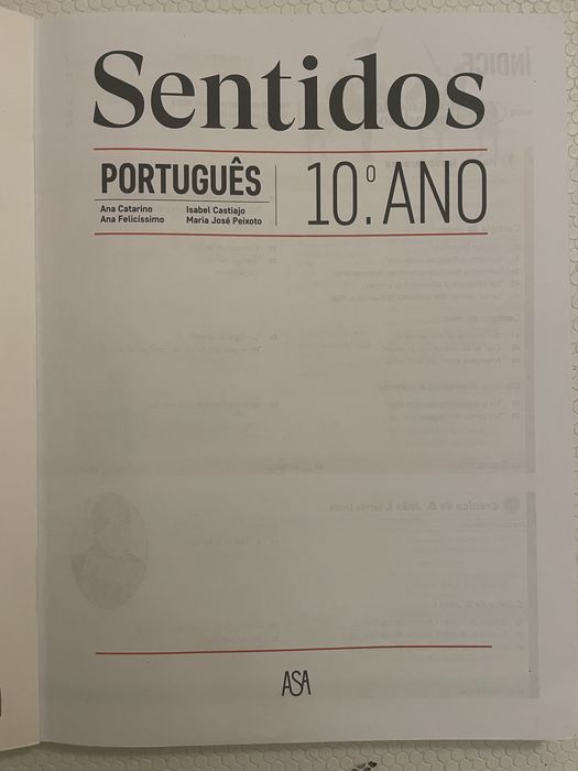 Livro Português 10° ano