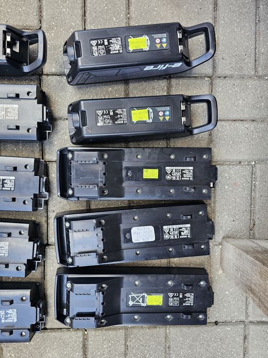 Bateria Bosch Powerpack 500 lub 400 bidon lub bagażnik po testach