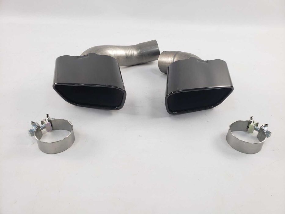 насадки выхлоп глушитель BMW X5 F15 13-18г насадки звич. бам. Черные