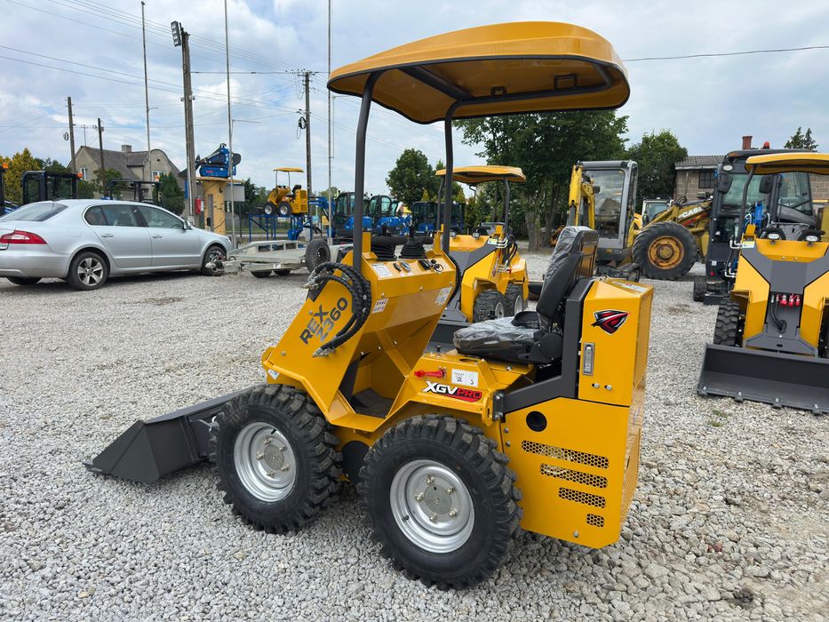 Nowa Miniładowarka XGV REX Z360 z 2026 roku Waga 827kg. Silnik Briggs & Stratton 1cylinder Bezyna Meyer Yato Zoomlion Dostępne od ręki !!!