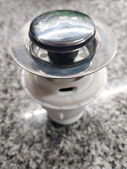 Válvula /Ralo clic clac SANITOP 1.1/4 para bidé, lavatorio, lava loiça