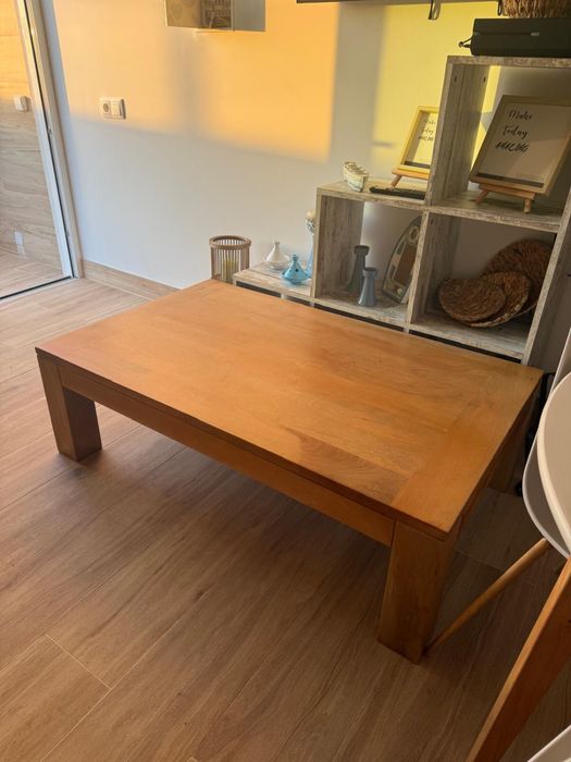Mesa sala estar em madeira