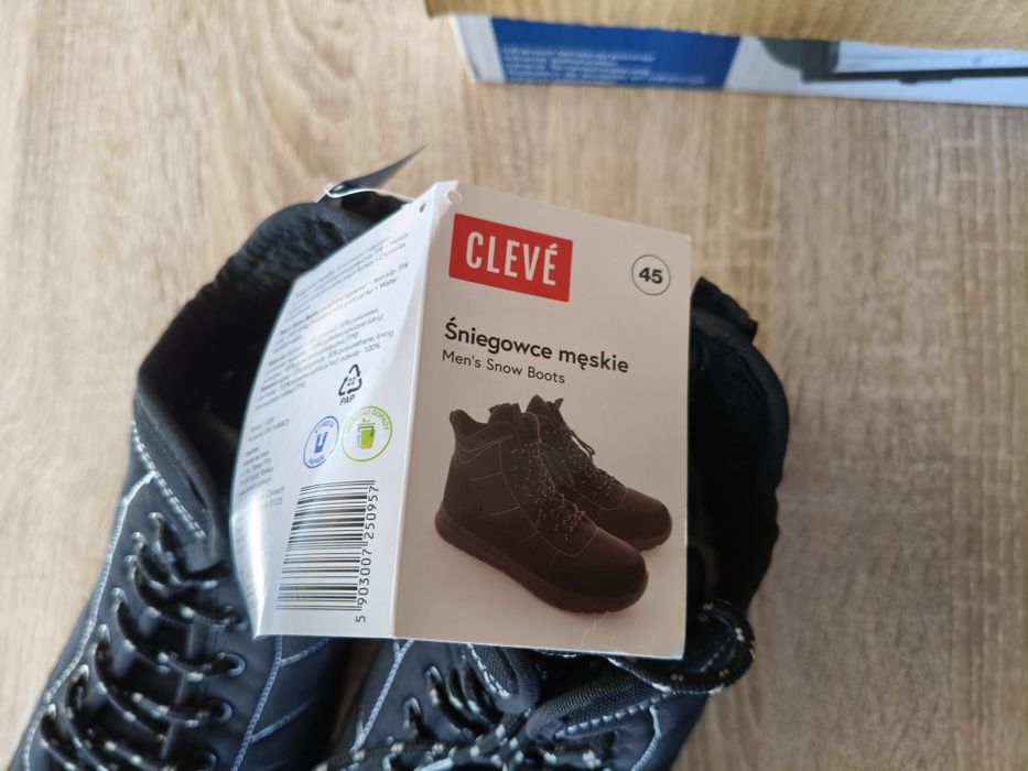 Śniegowce Męskie Cleve rozmiar 45 nowe