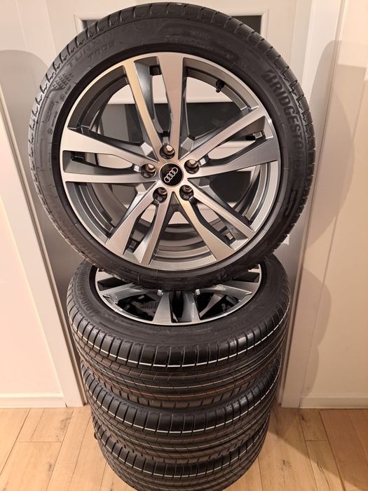 NOWE Felgi 19 Koła Audi A6 C8 C9 C7 4K0 ET40 8,5J 5x112 Bridgestone 2025r