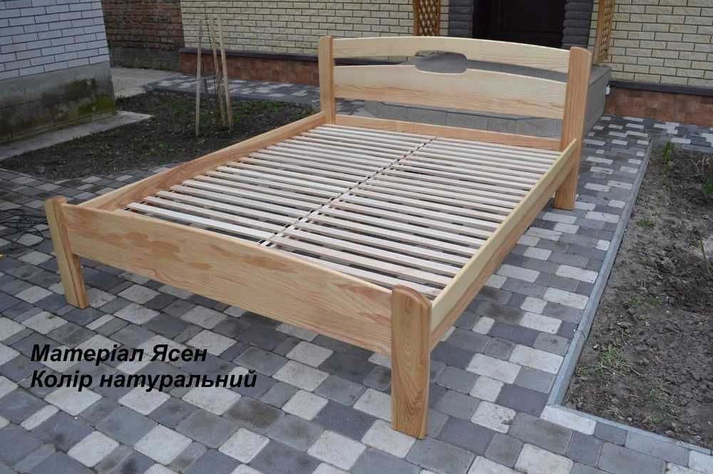Дерев'яне ліжко Деревянная кровать ДУБ ВЯЗ ЯСЕНЬ Любые размеры МАТРАС!