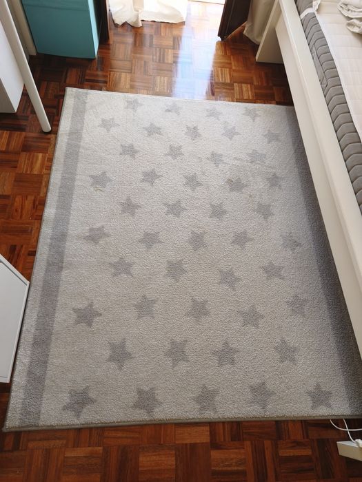 Tapete cinza IKEA, 133x160