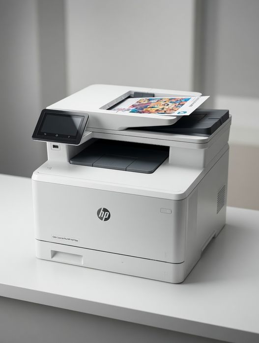 HP Color LaserJet Pro M477fdw używana sprawna  wi-fi dupleks ADF USB  szybka uniwersalna maszynam tanie tonery  (komplet już od 160zł)