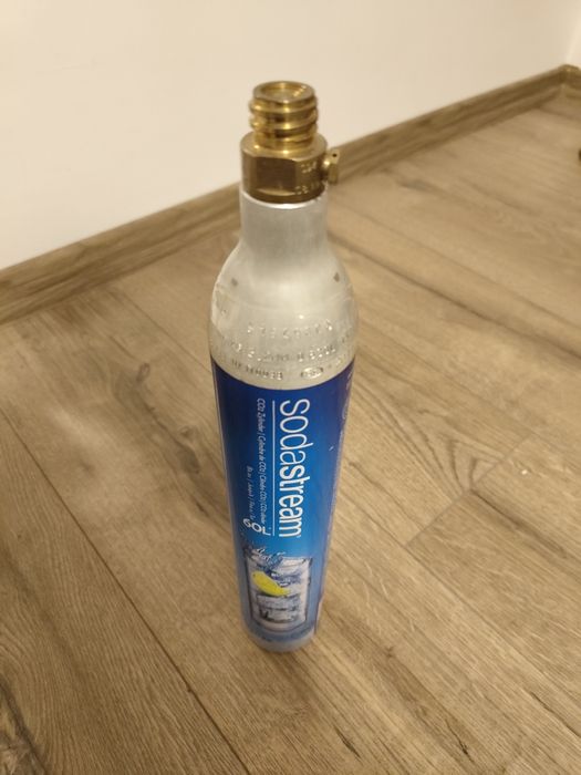 Nabój / cylinder / zbiornik Sodastream niebieski (z gwintem, wkręcany)
