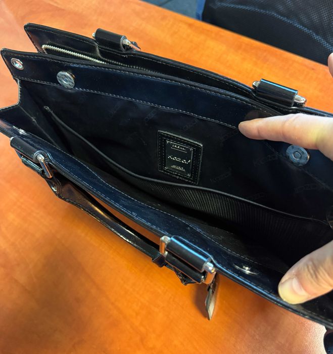 Torebka damska KAZAR, skórzana, aktówka