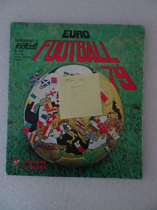 Euro Football 89 Sticker Album - Panini (contains 151)