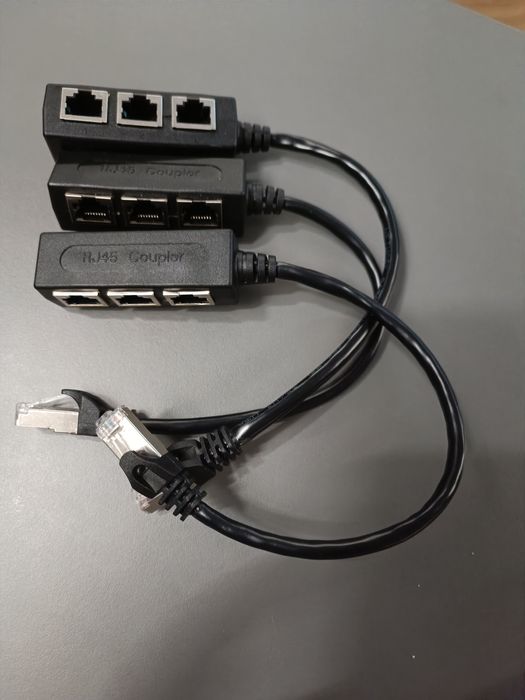 2 З'єднувачі RJ45 coupler