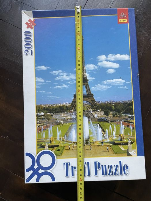 Puzzle 2000 sztuk Wieża Eiffla