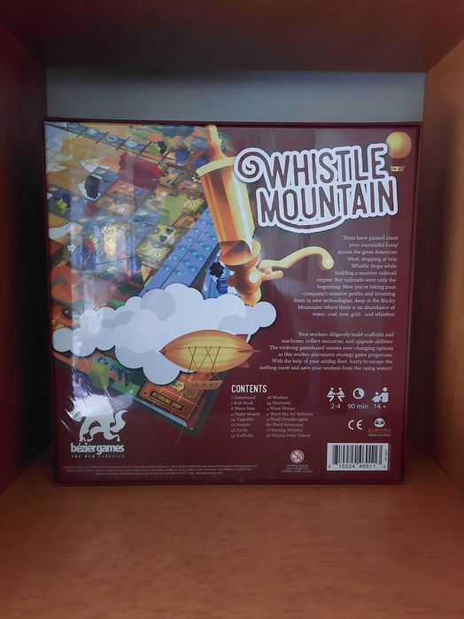 Whistle Mountain (Board Game, Jogo de Tabuleiro)
