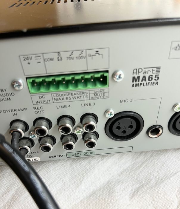 Wzmacniacz Apart MA65 – używany, sprawny