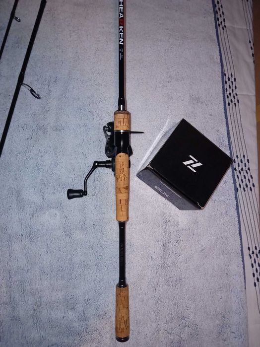 Premium Spinning fishing FiberCarbon Hearken 2.13m+EX3000