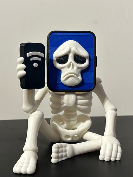 3D фігурка “Скелет без Wi-Fi” / Ідеальний подарунок / меми/іграшка