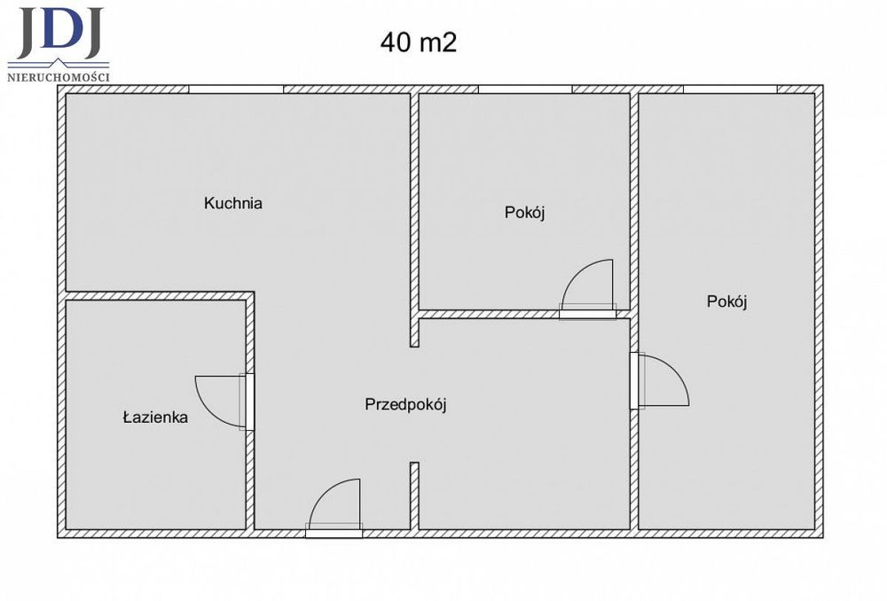 Mieszkanie 40 m2+ działka 5ar, pierwsze piętro