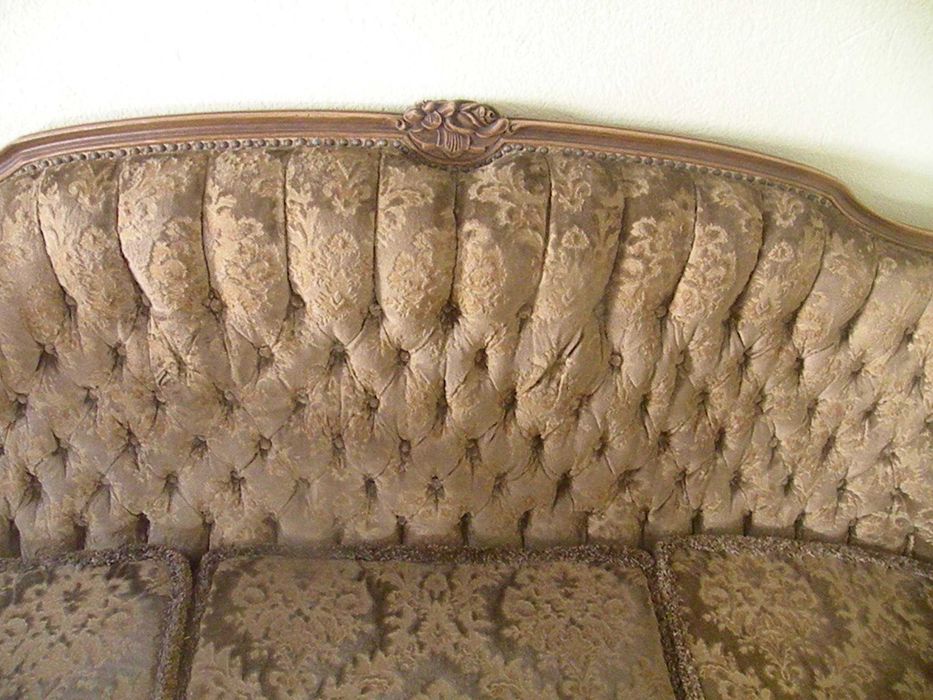 Antyczna sofa i fotel ,,Warrings " Styl Ludwika