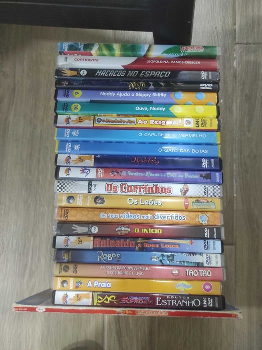 Pack de Filmes DVD / Séries /Animação - Venda Avulso - 50% de Desconto