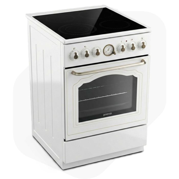 Kuchnia Gorenje GECS5B70CLI Retro 50cm 70L AirFry OUTLET 3BH2