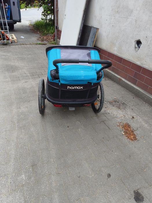 Hamax Outback One – przyczepka rowerowa / wózek 2w1