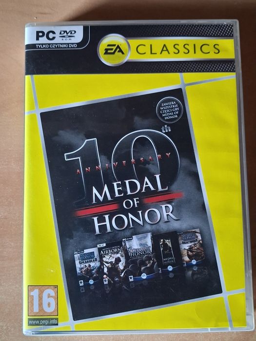 Medal of Honor 10 th komplet gra PC