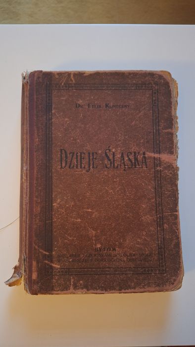 Starodruk 1897 dzieje Śląska