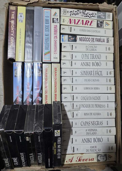 Lote Vhs 15 - Ver lista Abaixo - PROMOÇÂO 1 €
