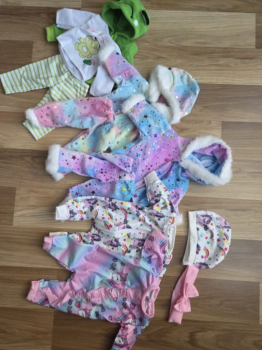 Zestaw ubranek dla lalki bobas baby born 5 szt