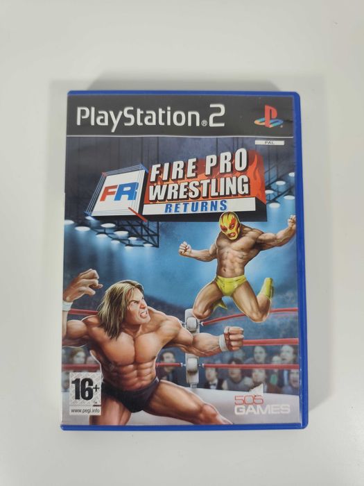 Fire Pro Wrestling Returns - PS2 PAL - Completo (C/ Manual)