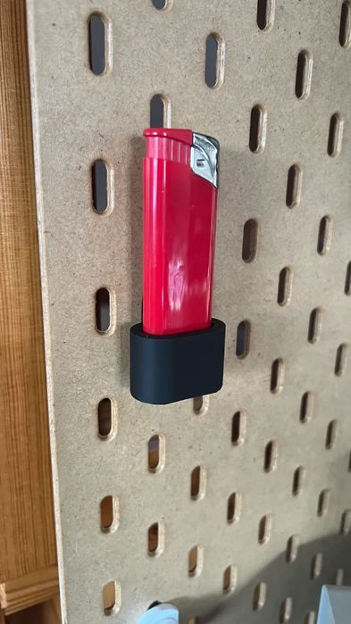 Ikea Skadis Lighter Holder