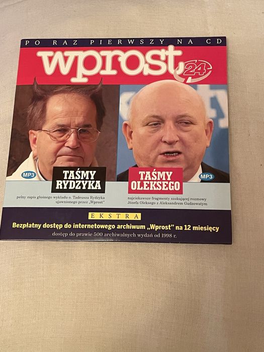 CD taśmy Rydzyka ,     Taśmy Oleksego