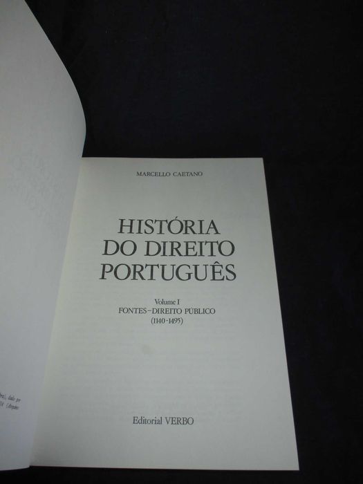 Livro História do Direito Português Das Origens ao Séc. XVI 1ª edição