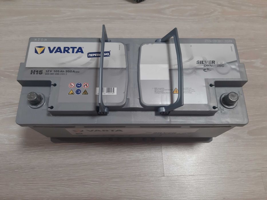 Аккумулятор VARTA AGM 105Ah 950A 605901095