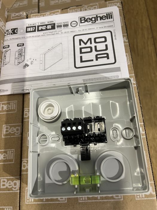 Iluminação Armadura lâmpada emergência led Beghelli 18510 - NOVO