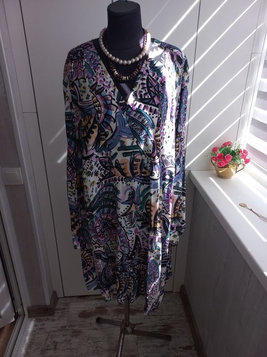 Чудова туніка, блузон! Ulla POPKEN!Розмір 66-70!