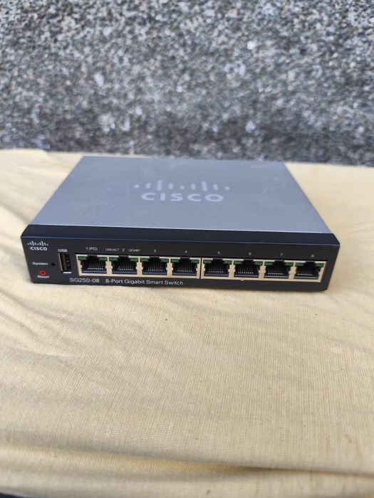 Коммутатор Cisco SG250-08