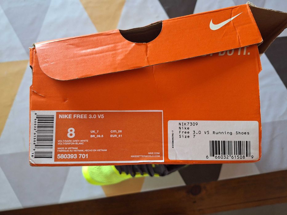 Sapatilhas Nike Free 3.0 V5 Tam 41 , 40