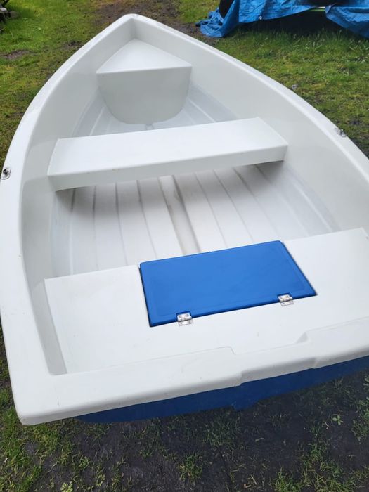 Wędkarstwo.Łódź,łódka wędkarska z tworzywa.Dejcomp Kraska