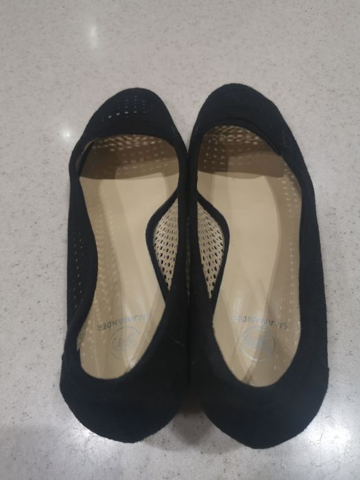 Półbuty damskie ażurowe Salamander