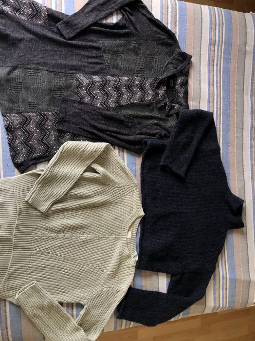 Caixa de roupa variada