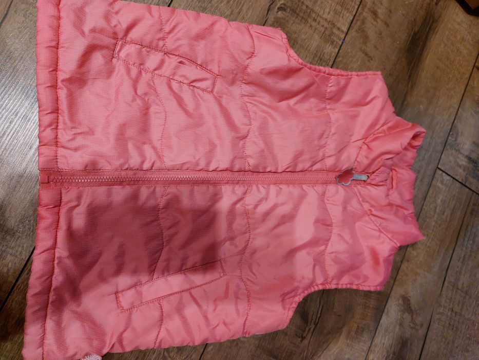 Bezrękawnik kamizelka dla dziewczynki rozm.92