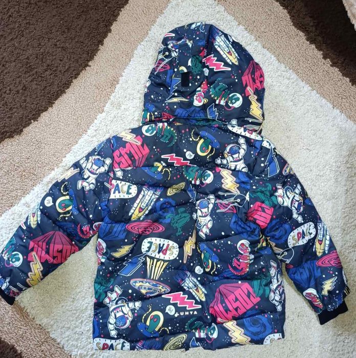 Зимовий костюм на хлопчика 6-7 років.