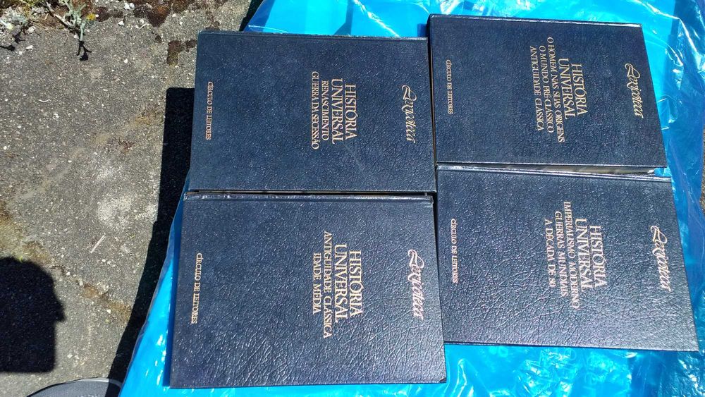 Livros Historia universal Lexicoteca - 4 volumes