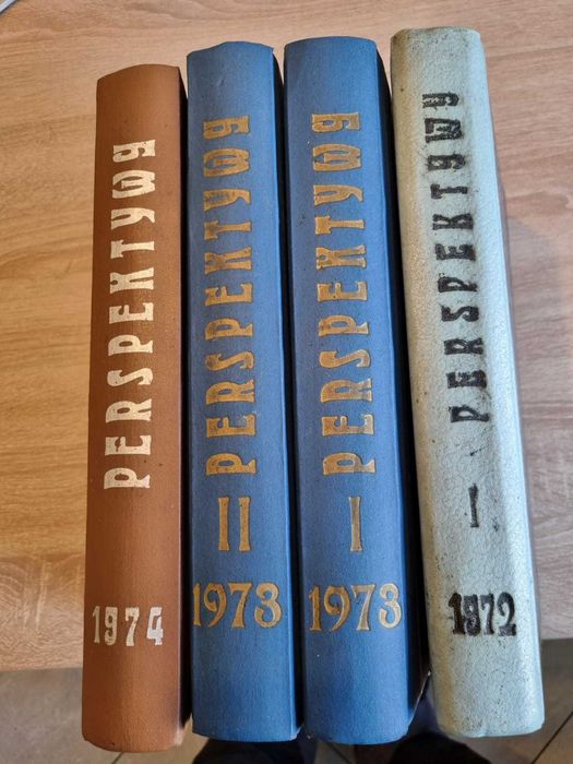 Perspektywy, tygodnik, oprawione całe roczniki 1972 i 1973