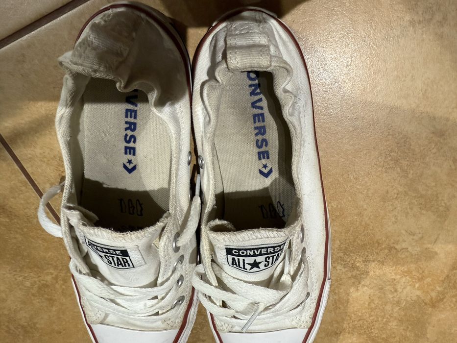 Converse biale damskoe 39